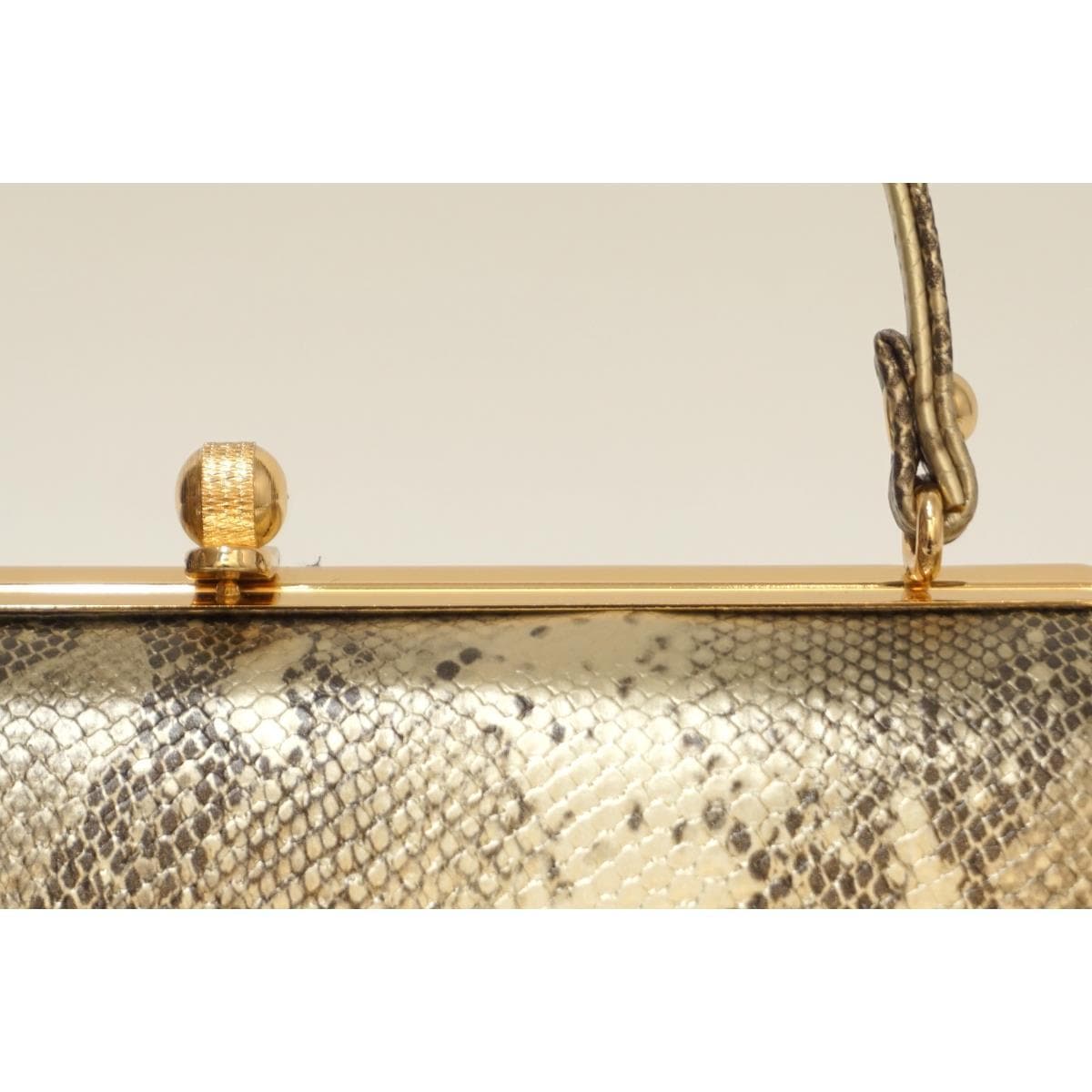 【新品】草履バッグセット　Ｆサイズ　パイソン柄