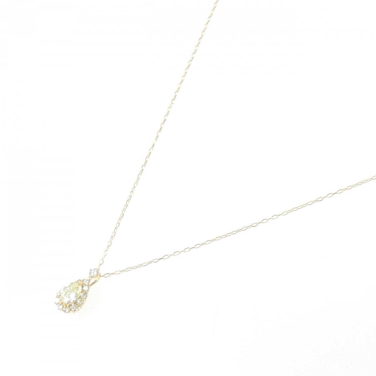 【新品】K18YG ダイヤモンド ネックレス 0.16CT