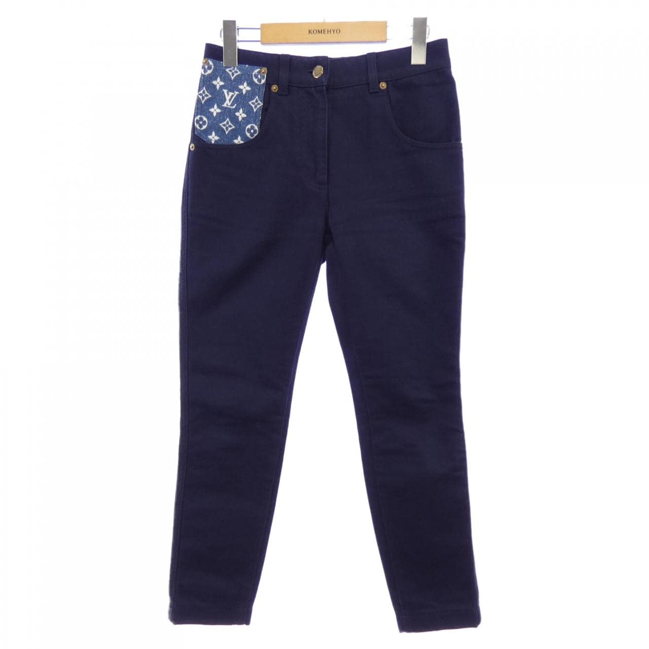 ルイヴィトン LOUIS VUITTON モノグラムポケットスキニー FMTR06L26 ジーンズ