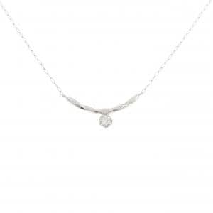 PT950/PT850 ダイヤモンド ネックレス 0.05CT