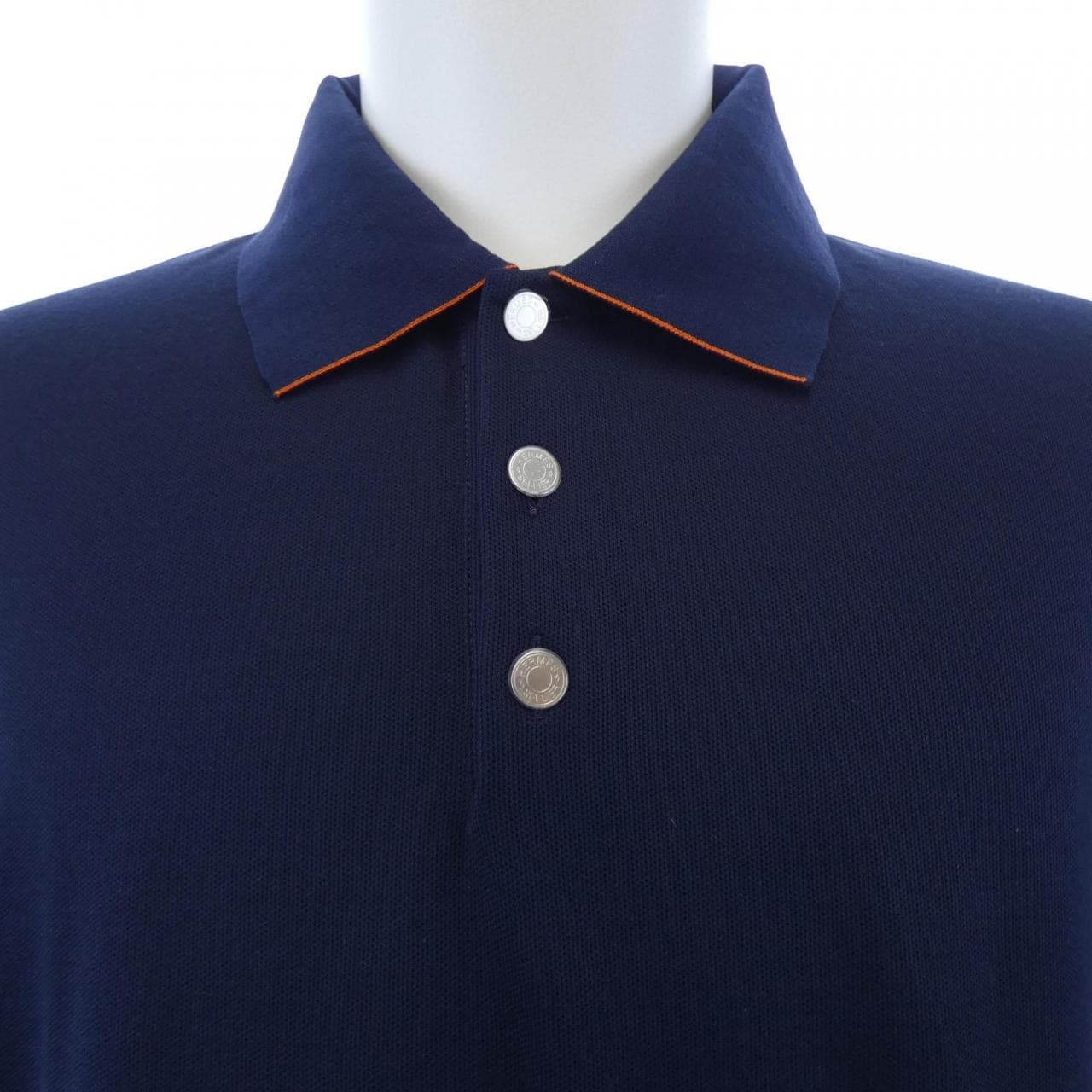 エルメス HERMES クルードセル メンズ H800271E ドゥブル･ジュー ポロシャツ