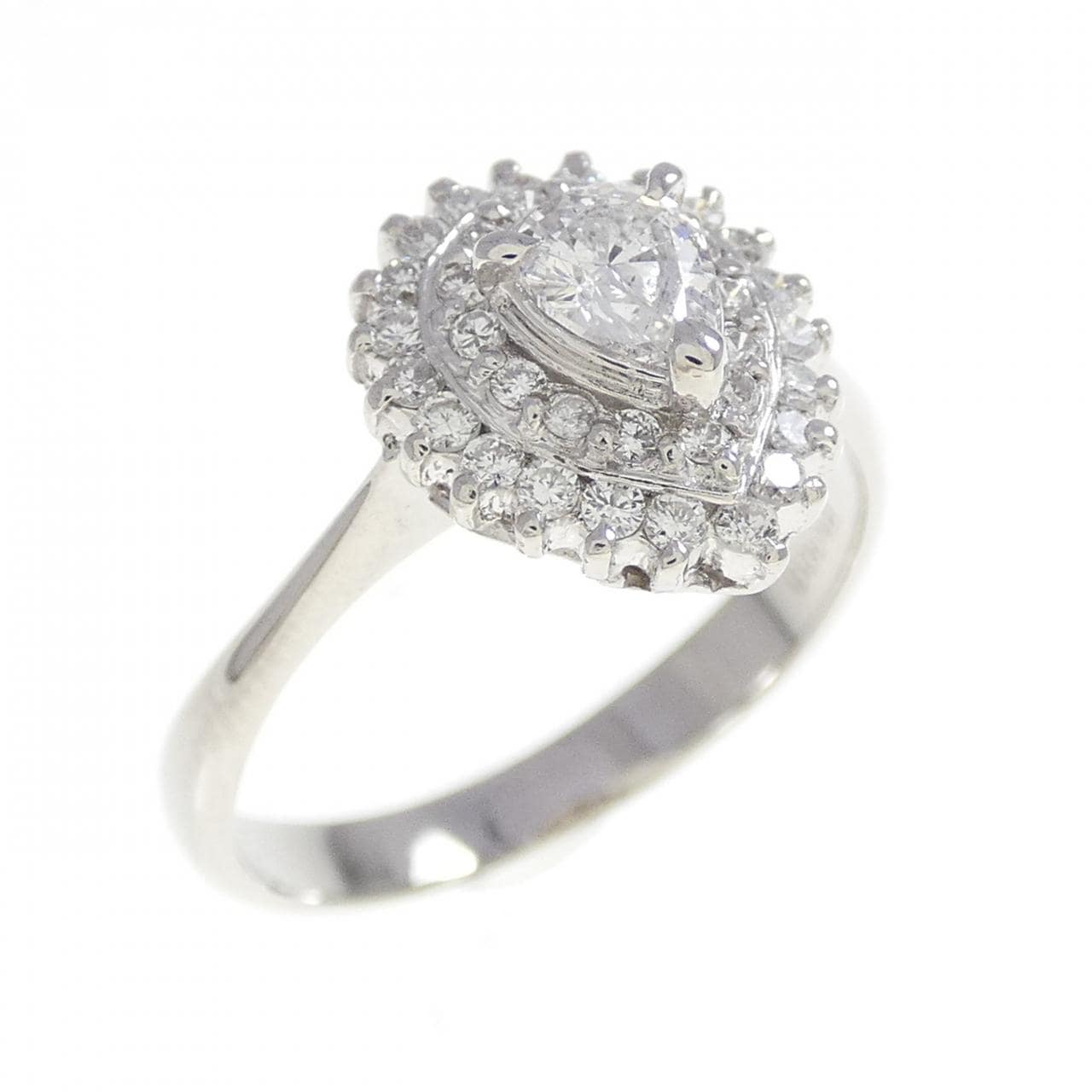 PT900 Diamond Ring 0.45CT