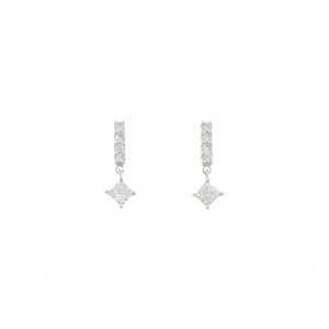 K18WG ダイヤモンド ピアス 0.52CT