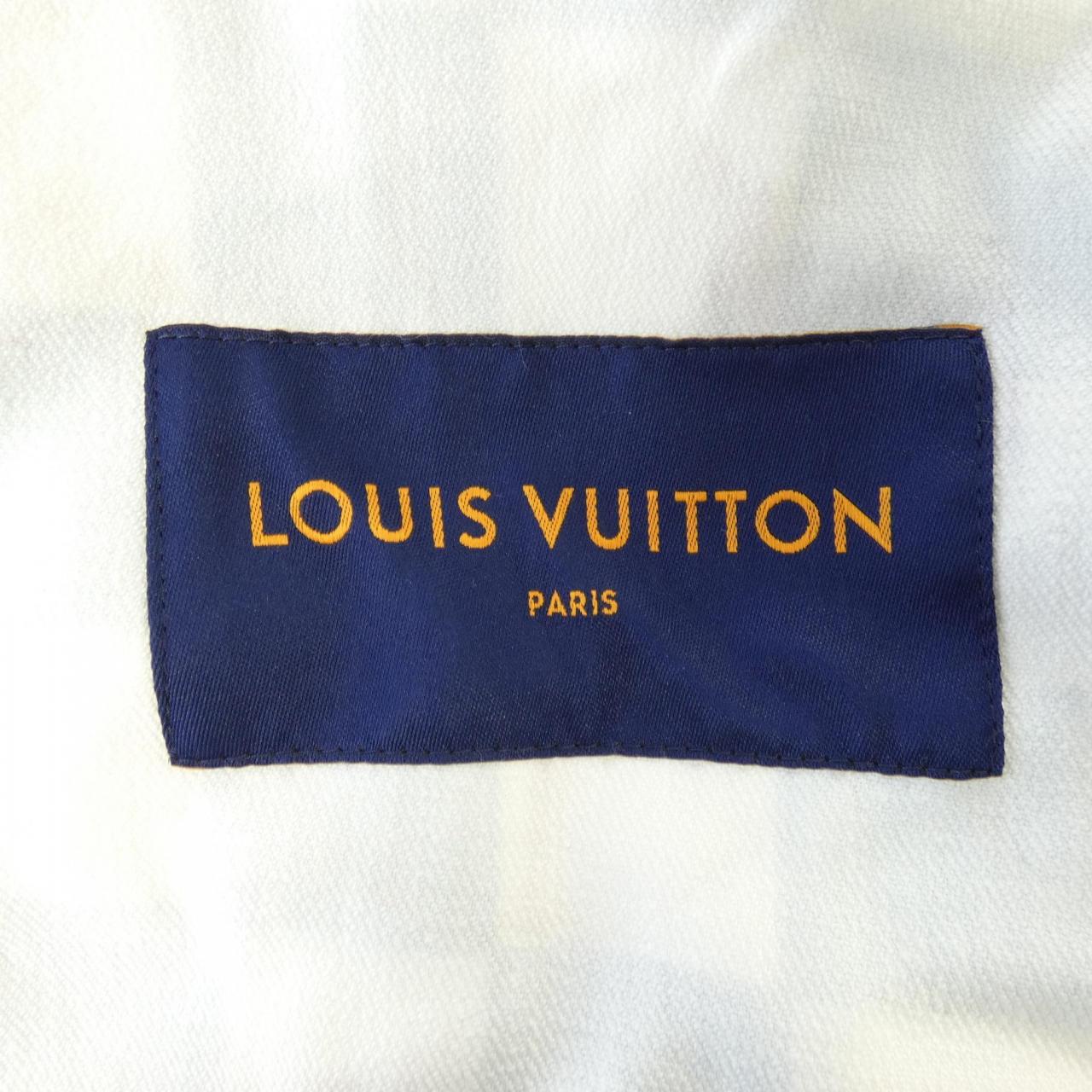 ルイヴィトン LOUIS VUITTON ダミエデニムトラッカージャケット HLA20WIM3 デニムジャケット