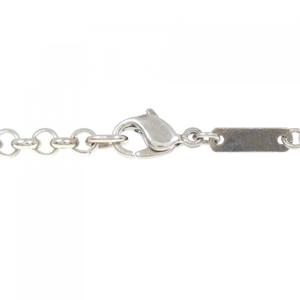 エスジェーエックス 750YG/925 ネックレス 0.07CT
