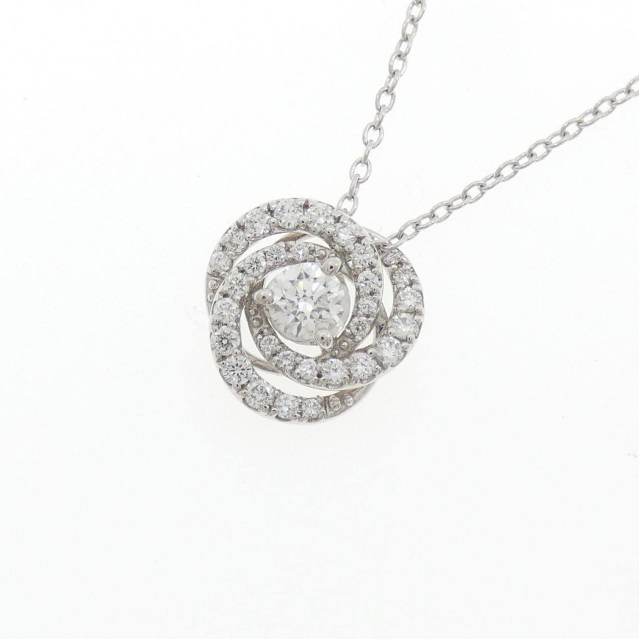 ポンテヴェキオ ダイヤモンド ネックレス 0.40CT