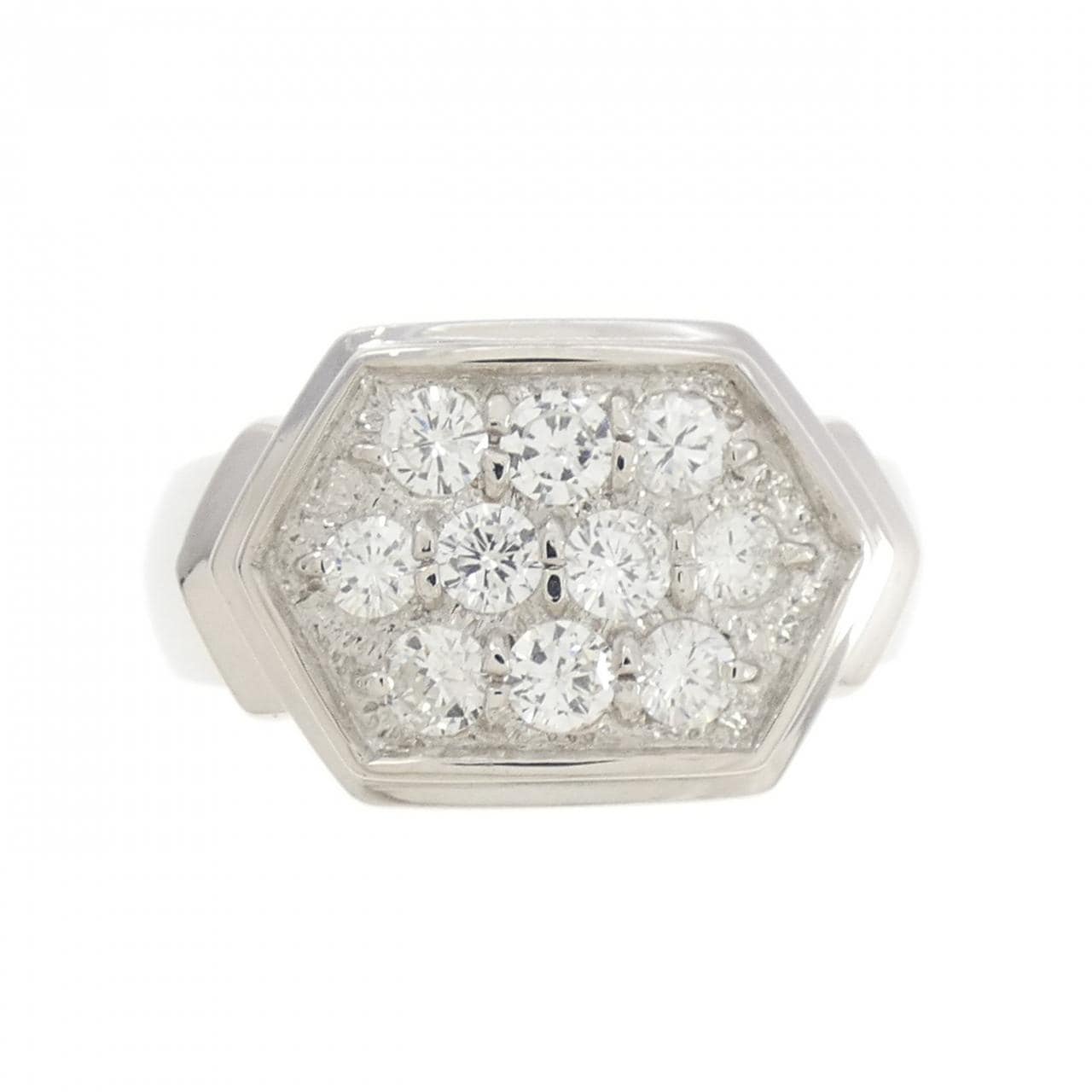 PT900 ダイヤモンド リング 0.55CT