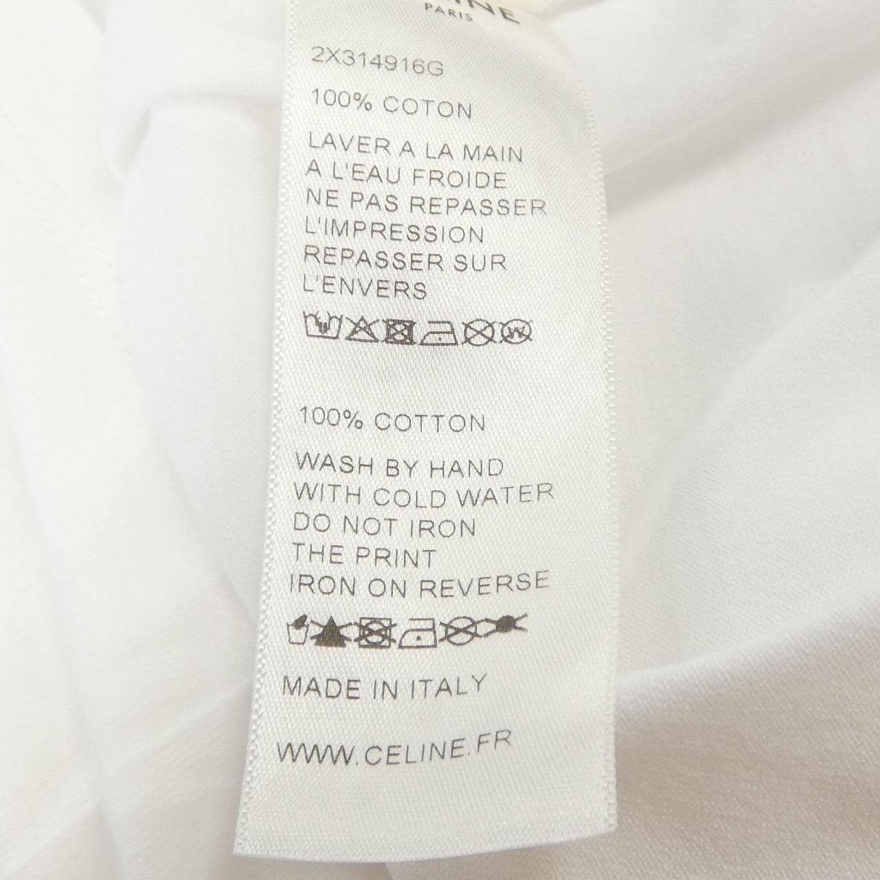 セリーヌ CELINE クラシックロゴ 2X314916G Tシャツ
