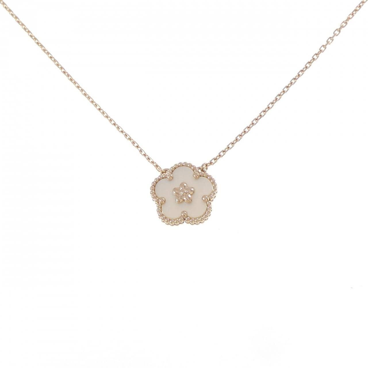 ヴァンクリーフ&アーペル ラッキー スプリング プラムブロッサム ネックレス