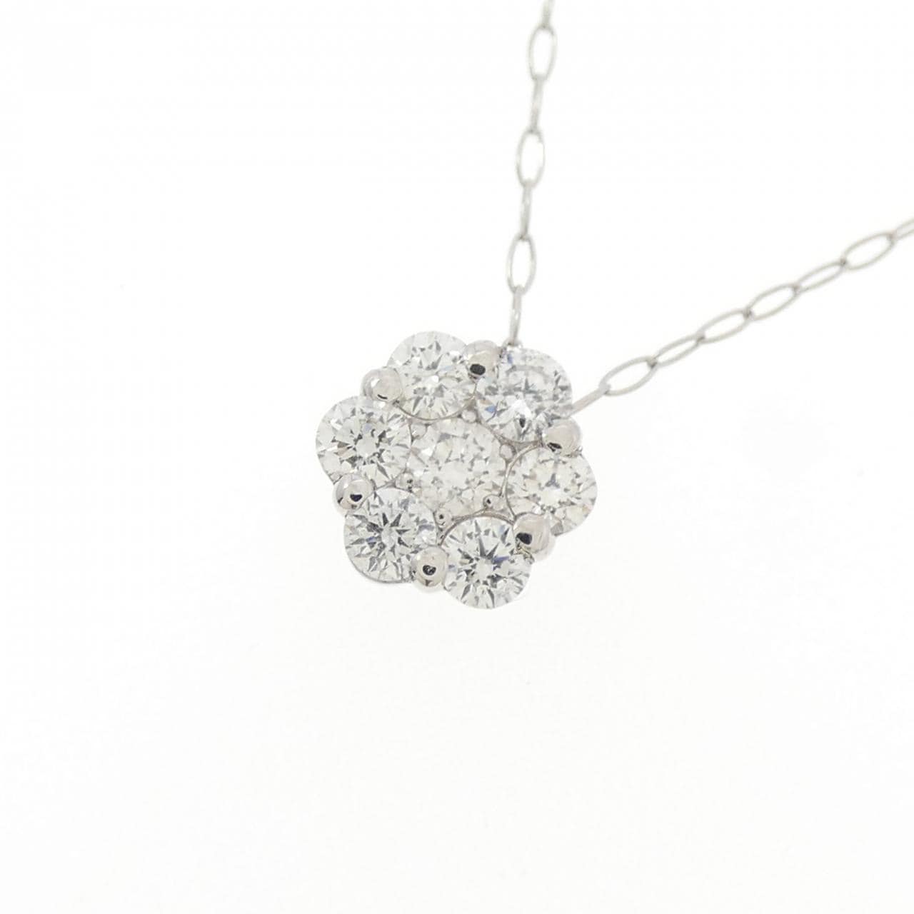 PT900/PT850 ダイヤモンド ネックレス 0.30CT
