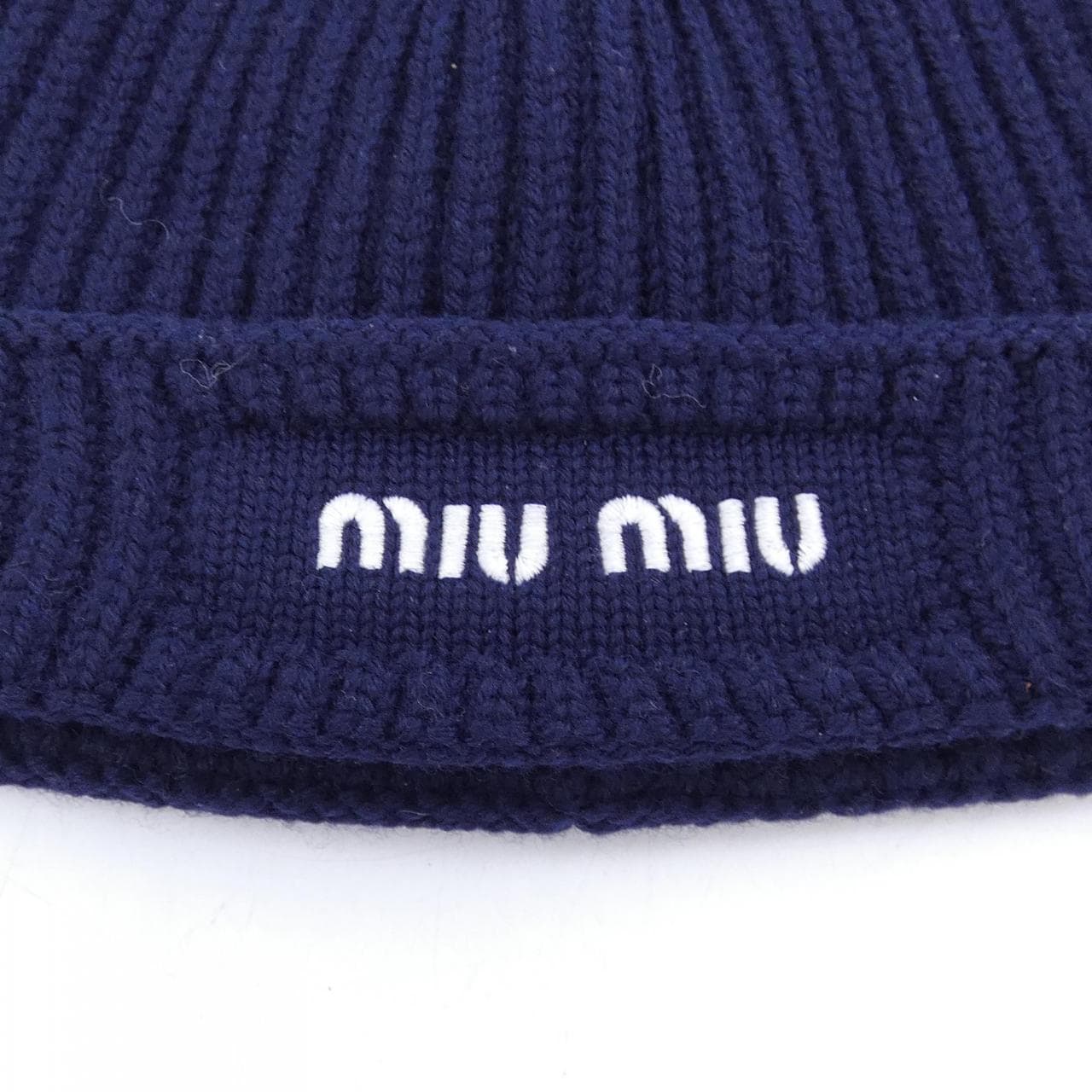 ミュウミュウ MIU MIU 5HC375 2CSF ニットキャップ