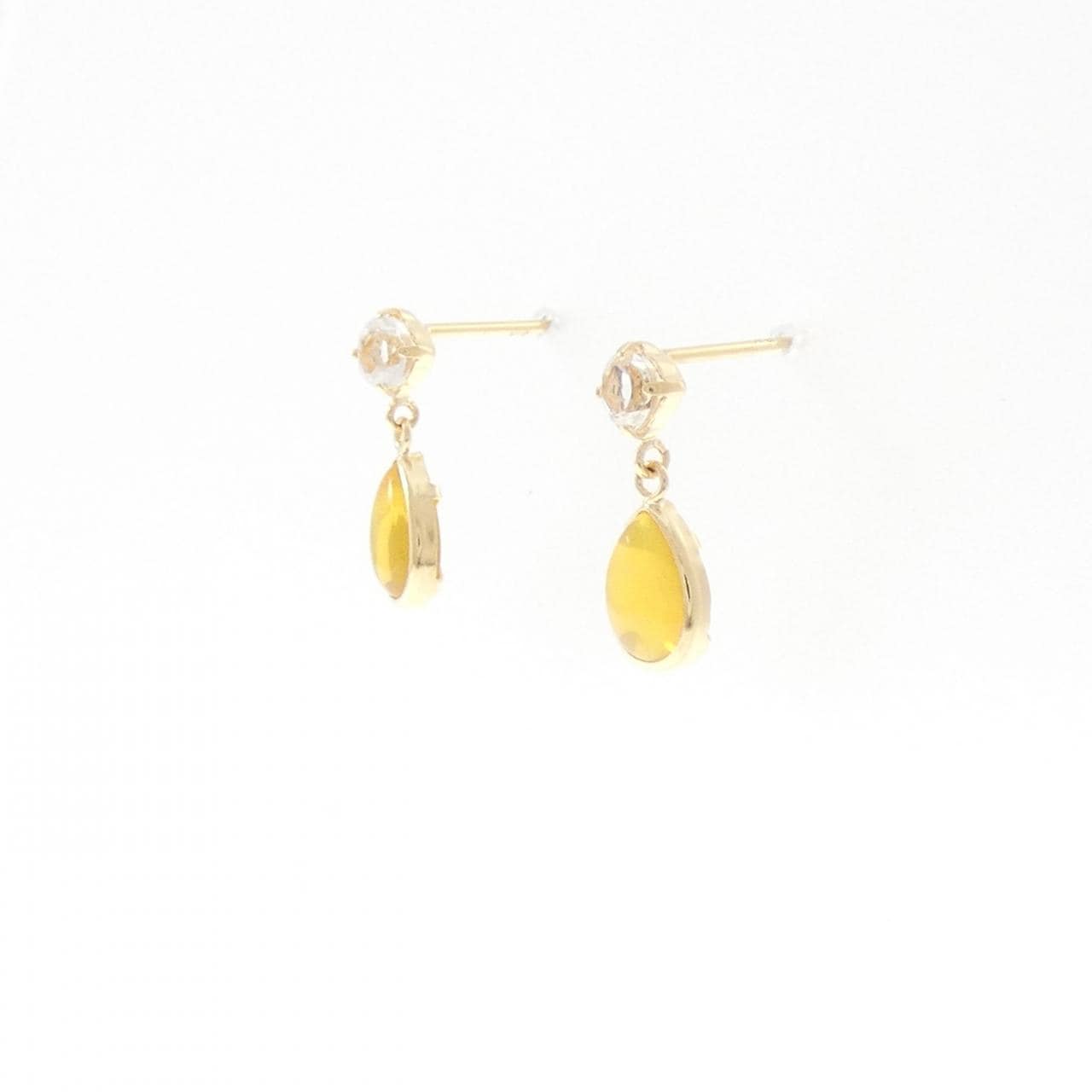 K18YG オパール ピアス