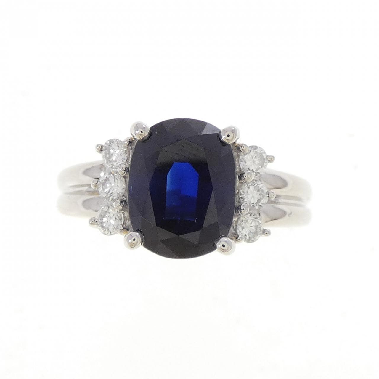 PT900 サファイヤ リング 3.58CT
