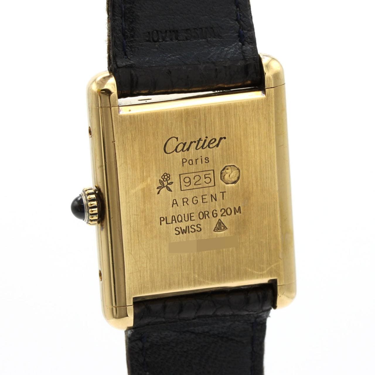 【ノーメンテナンス還元価格】カルティエ マストタンクLM GP GP 手巻