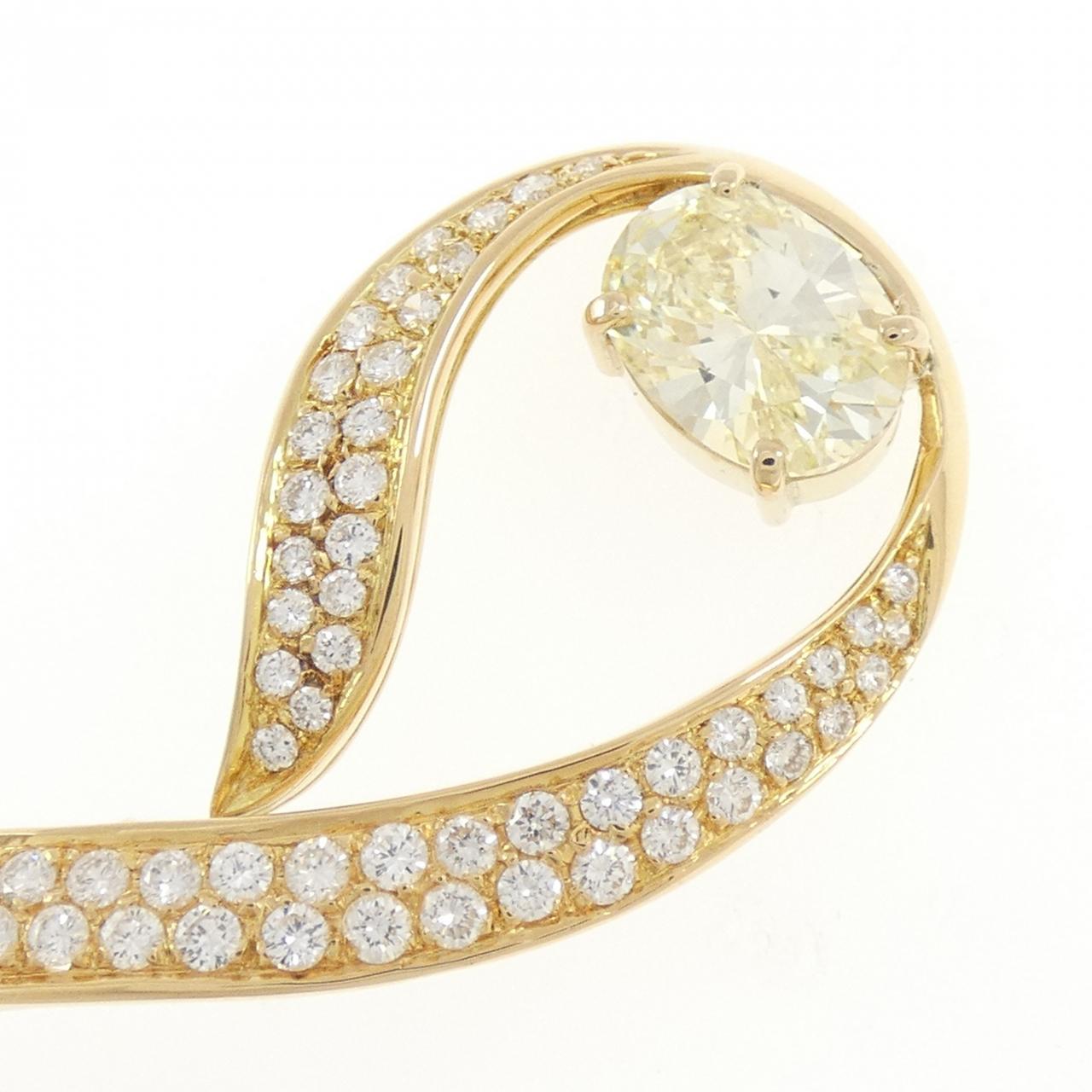 ピキョッティ ダイヤモンド ブローチ 2.054CT