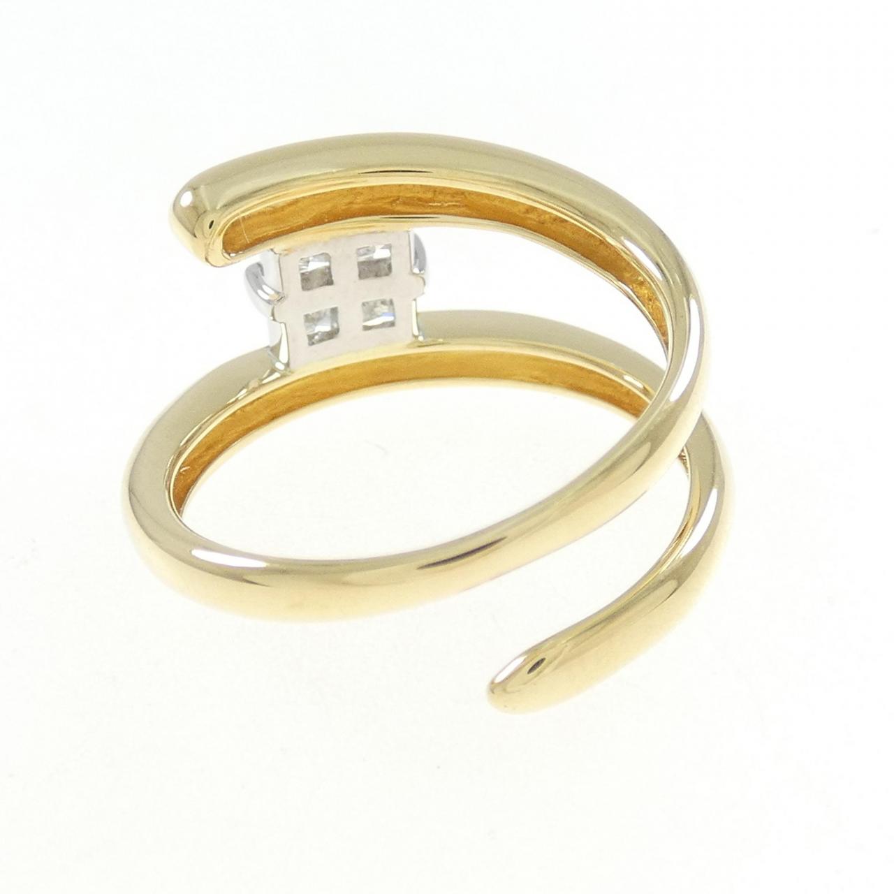 K18YG/K18WG钻石0.51CT