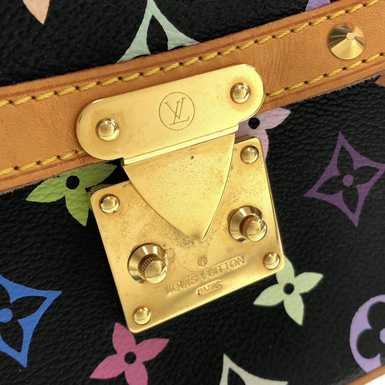 ルイヴィトン マルチカラー ソローニュ M92639 ショルダーバッグ