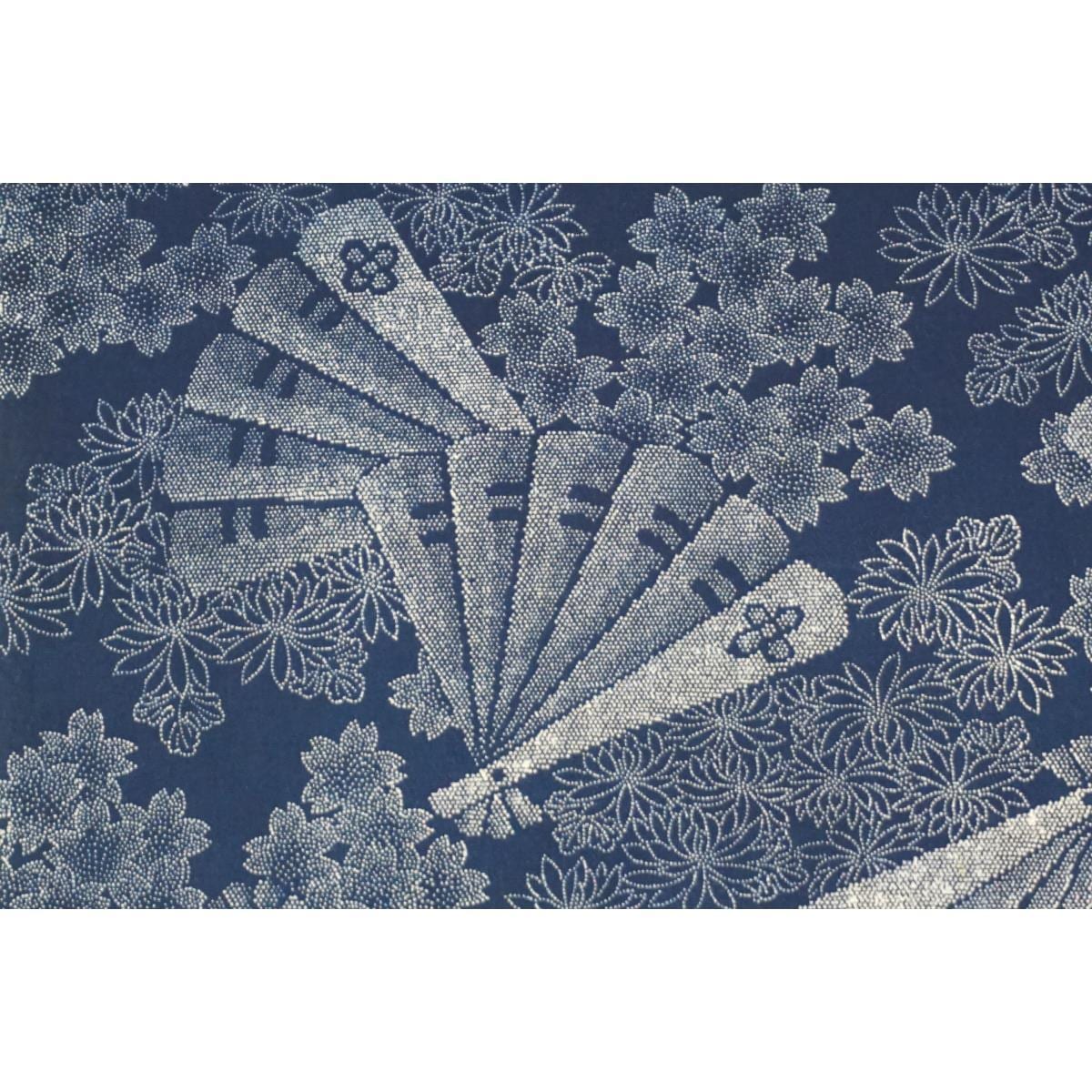 【未使用品】女ゆかた反物【竺仙】