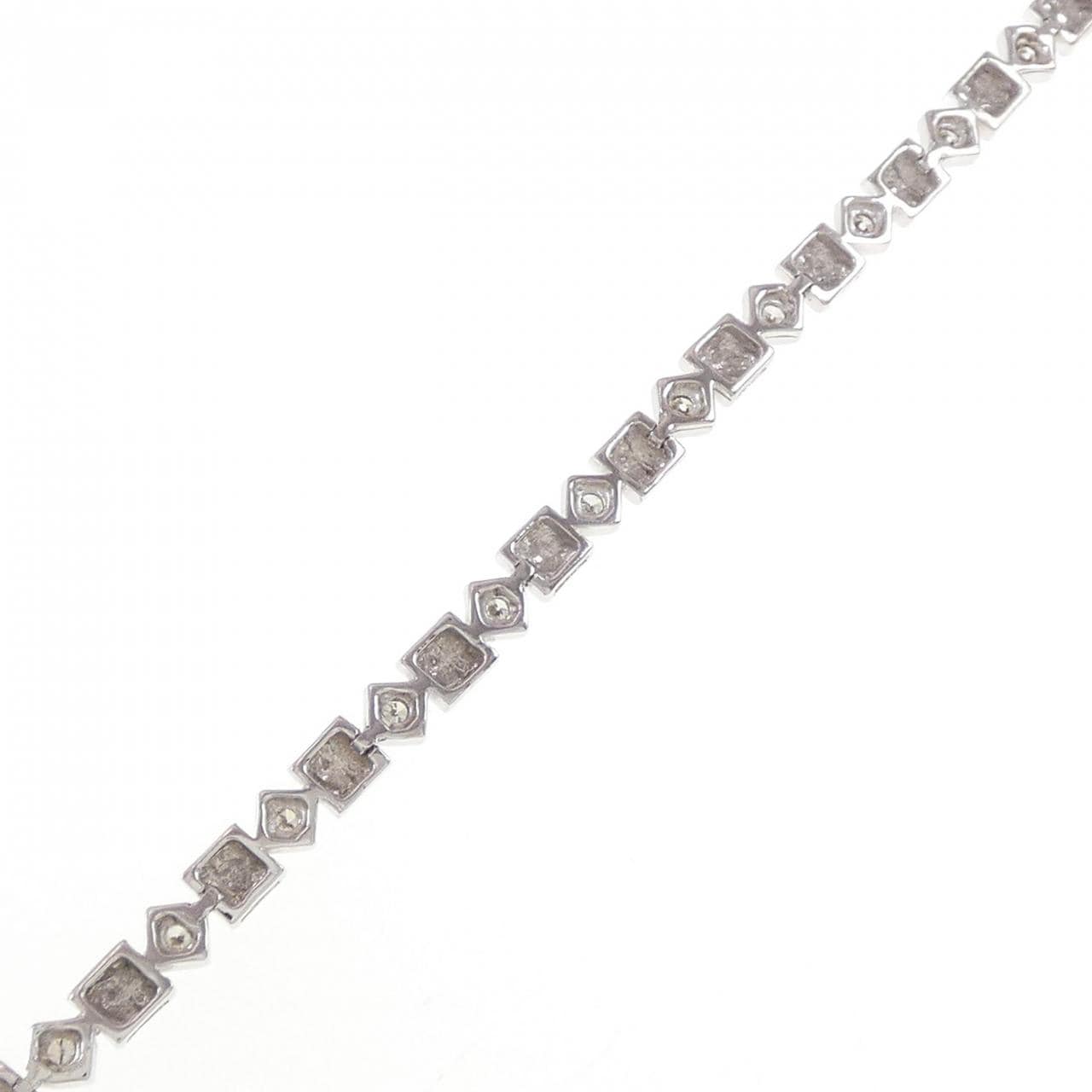 K14WG ダイヤモンド ブレスレット 0.44CT