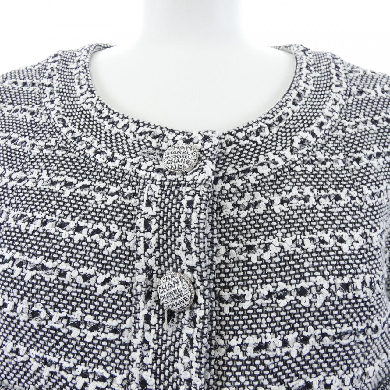 シャネル CHANEL LOOK2 P76661V68559 ノーカラージャケット