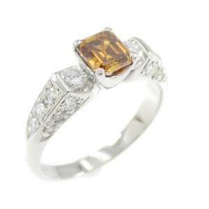 PT900 ダイヤモンド リング 0.70CT FDBYO SI2 エメラルドカット
