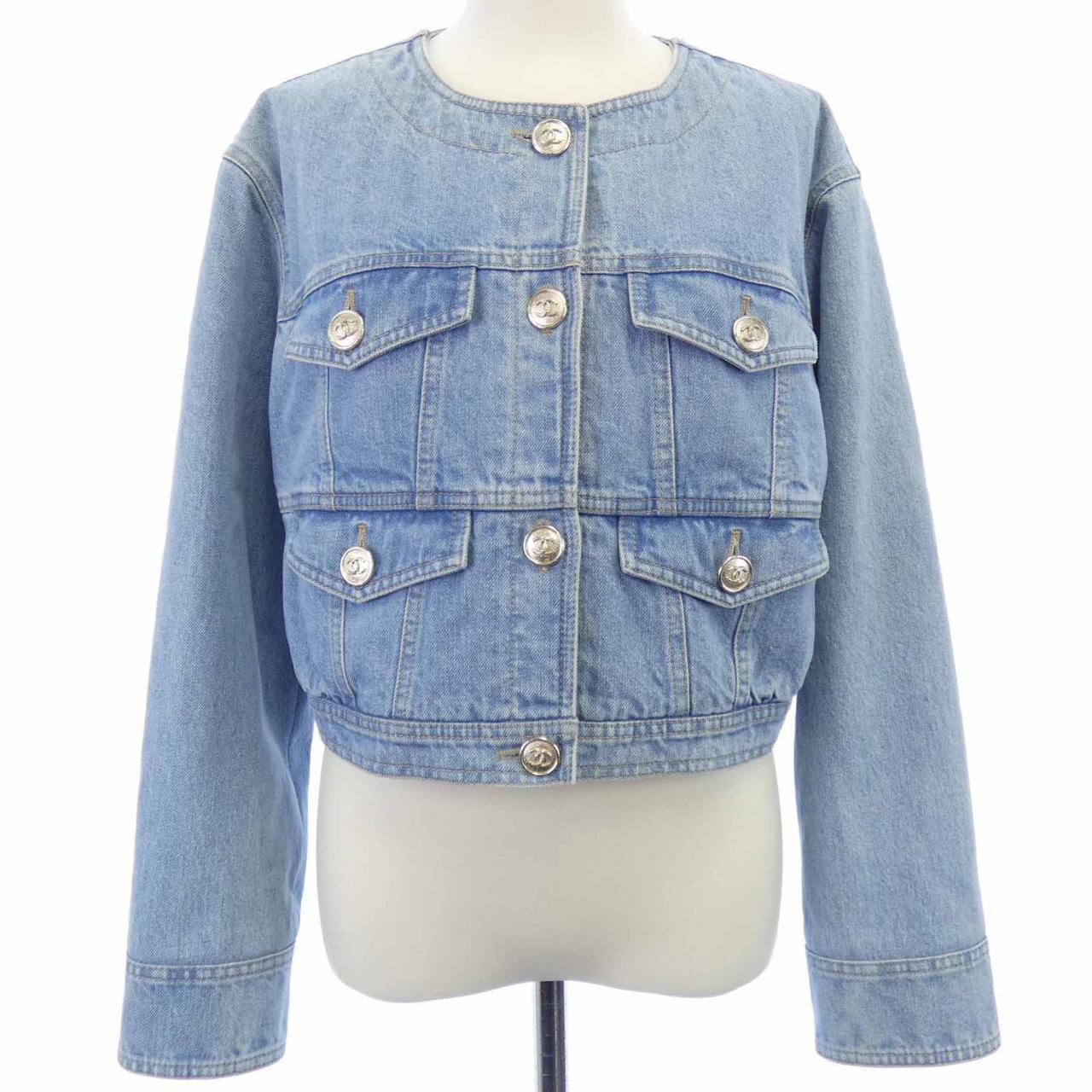 シャネル CHANEL P64950V61052 デニムジャケット