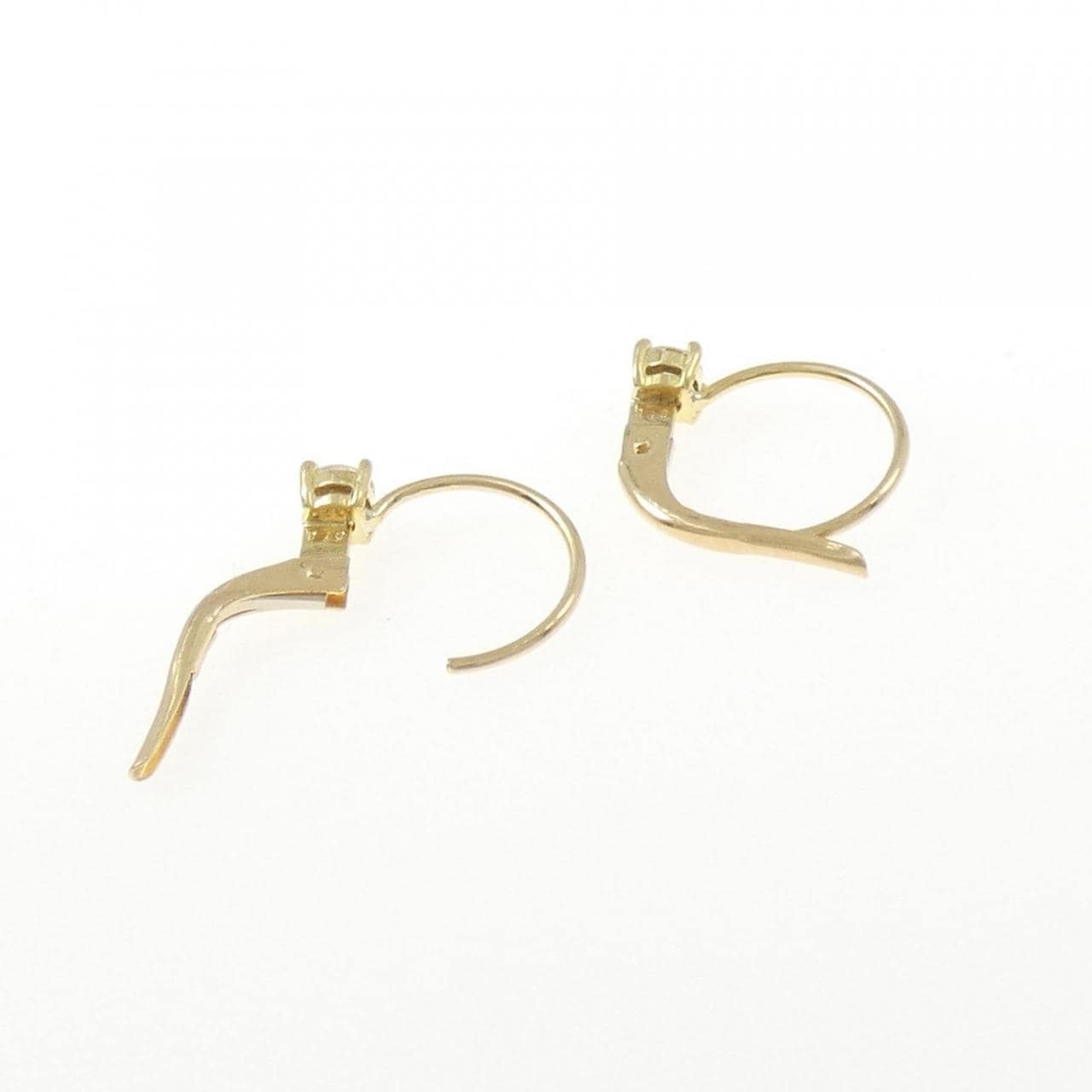 K18YG ダイヤモンド ピアス 0.20CT
