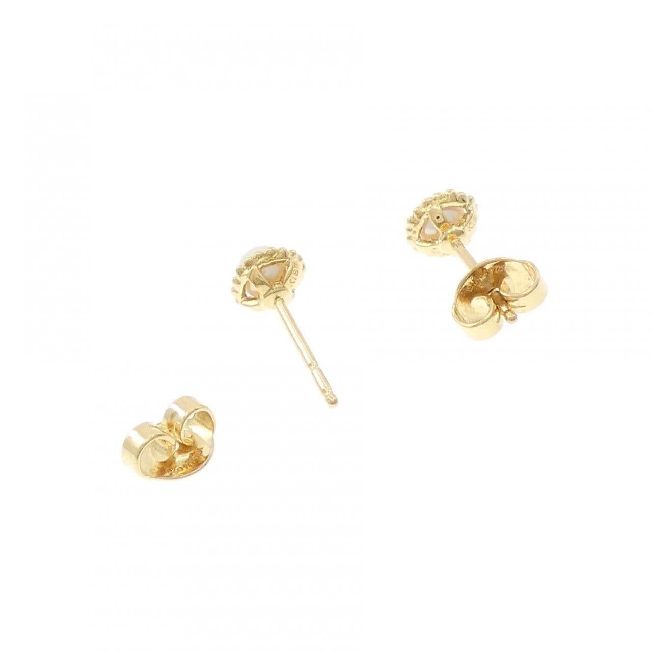 ミキモト アコヤパール ピアス 3.9mm