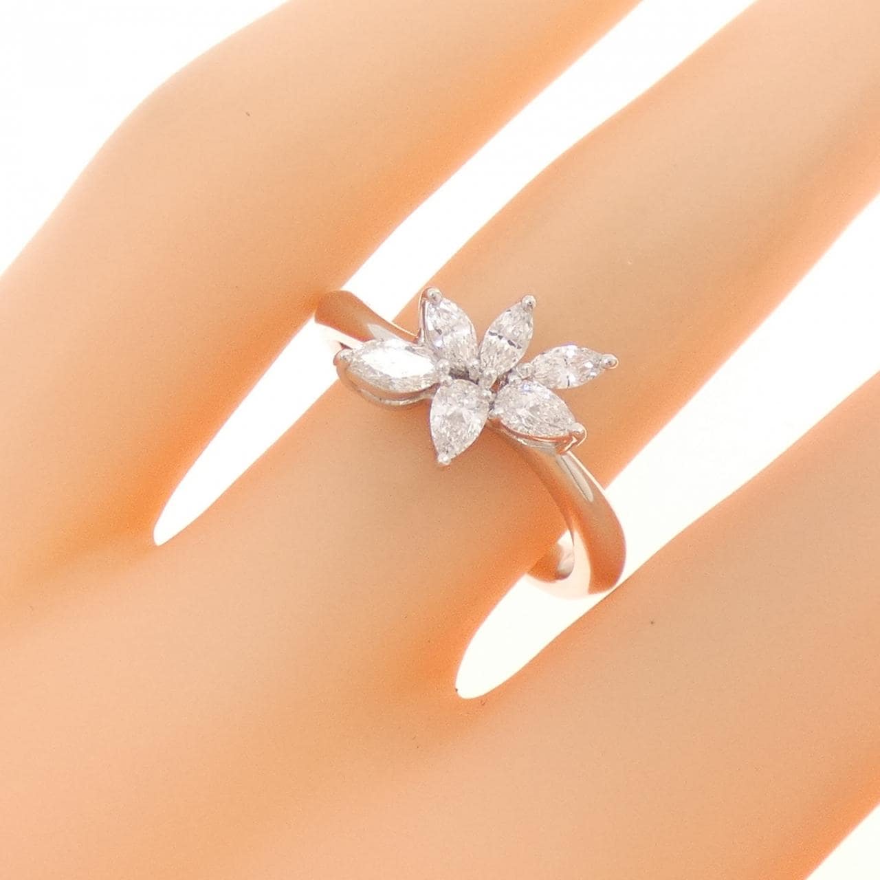 ミキモト ダイヤモンド リング 0.45CT
