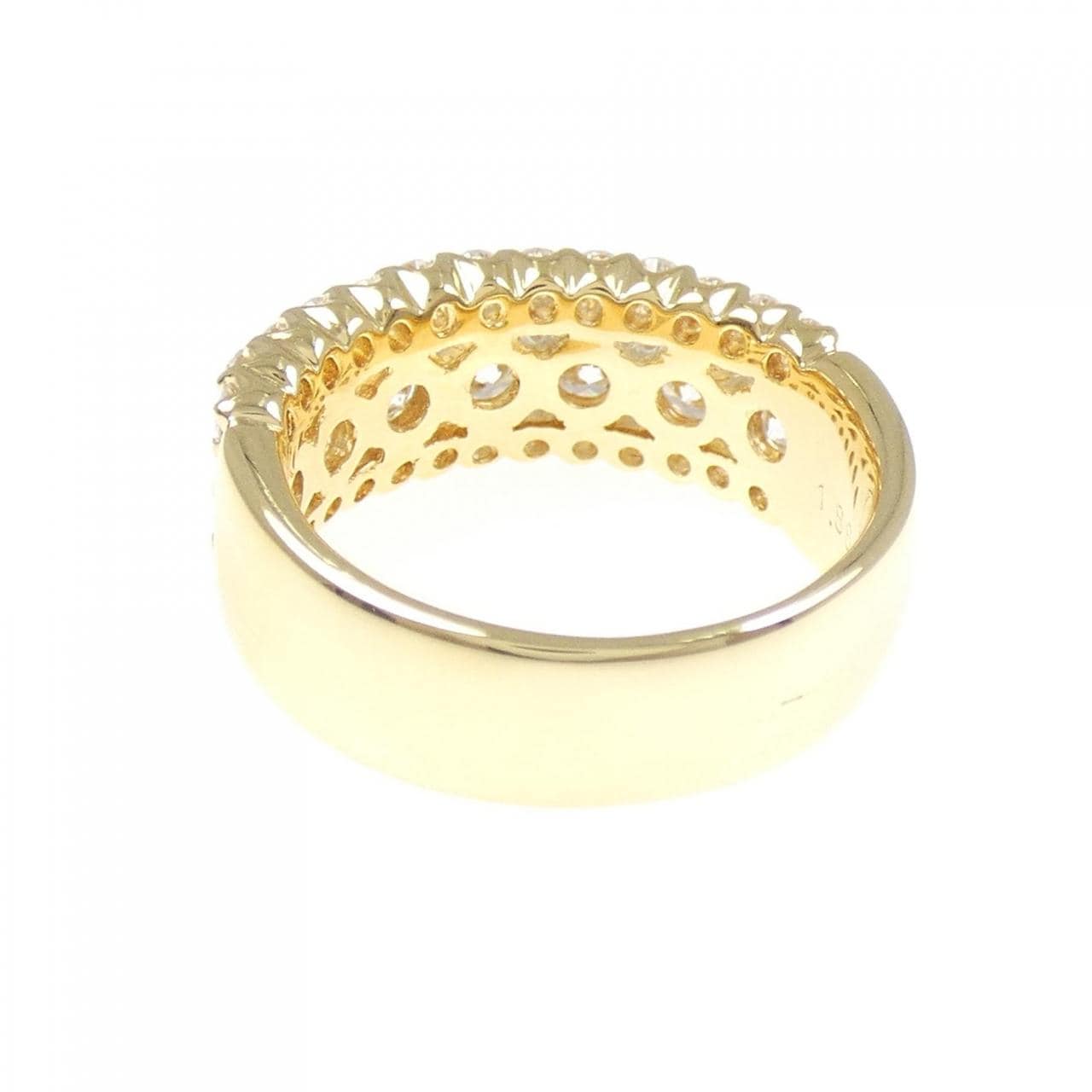 K18YG ダイヤモンド リング 1.88CT