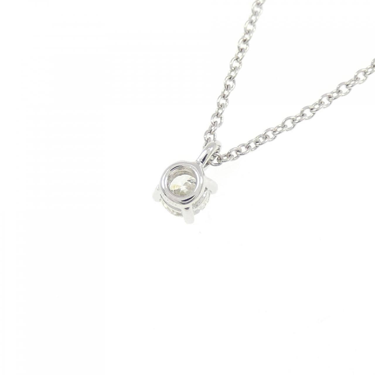 ティファニー ソリティア ネックレス 0.19CT J VVS2 EXT