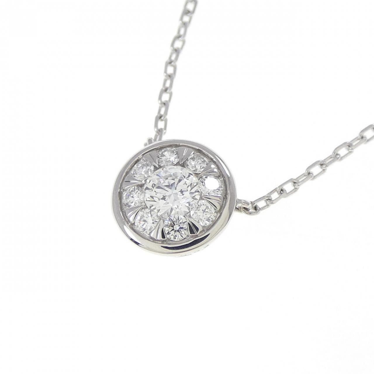 ヴァンドーム ダイヤモンド ネックレス 0.121CT