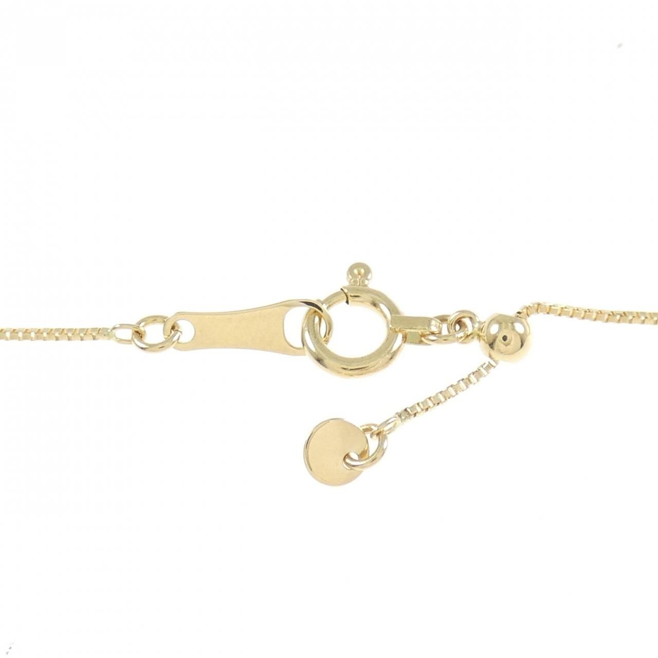 K18YG ダイヤモンド ネックレス 0.56CT