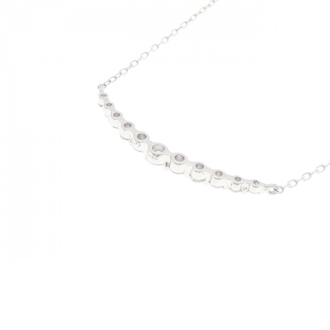 PT900/PT850 ダイヤモンド ネックレス 0.30CT