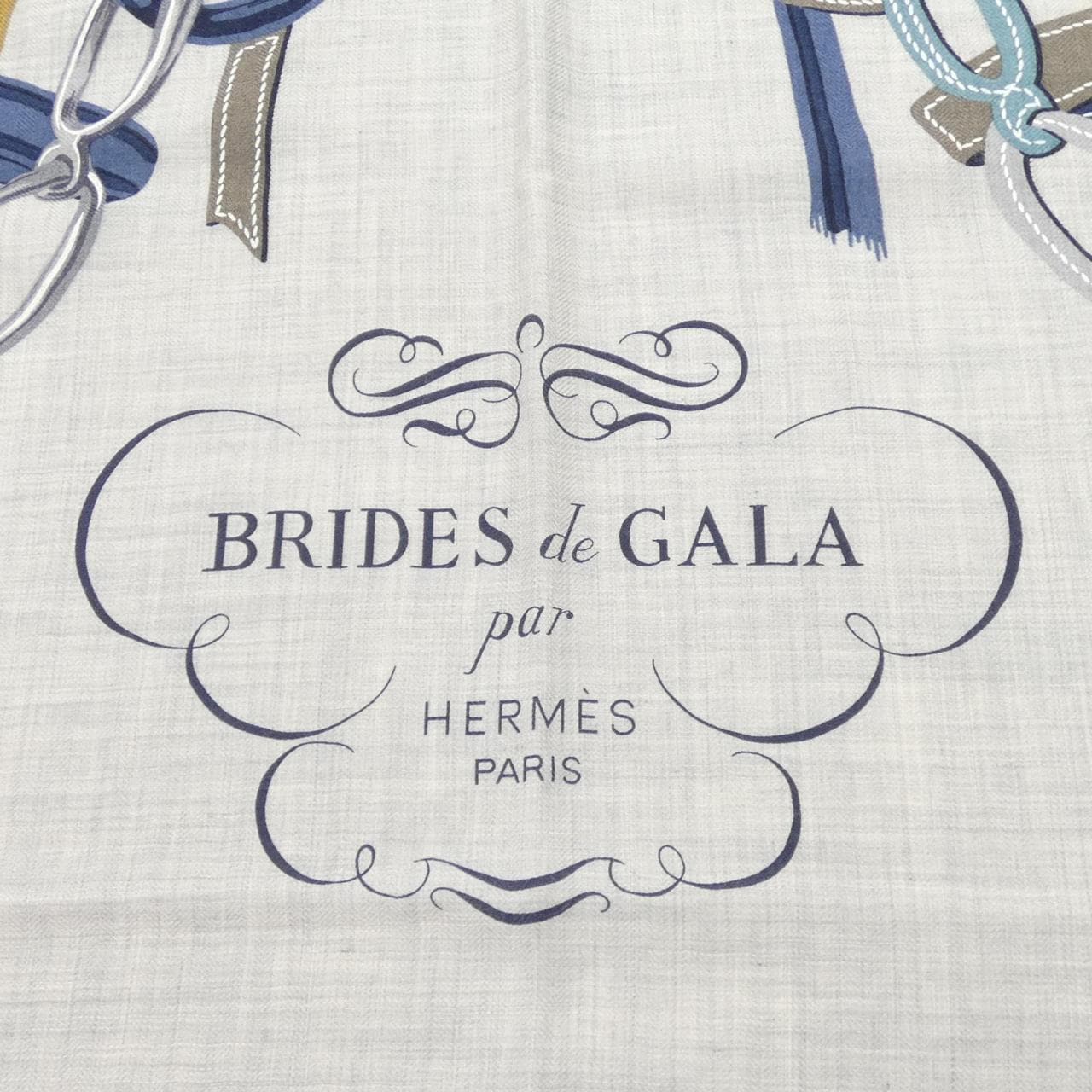 エルメス HERMES BRIDES DE GALA APPLIQUE PIQUE H243940S カレジェアン140 ショール