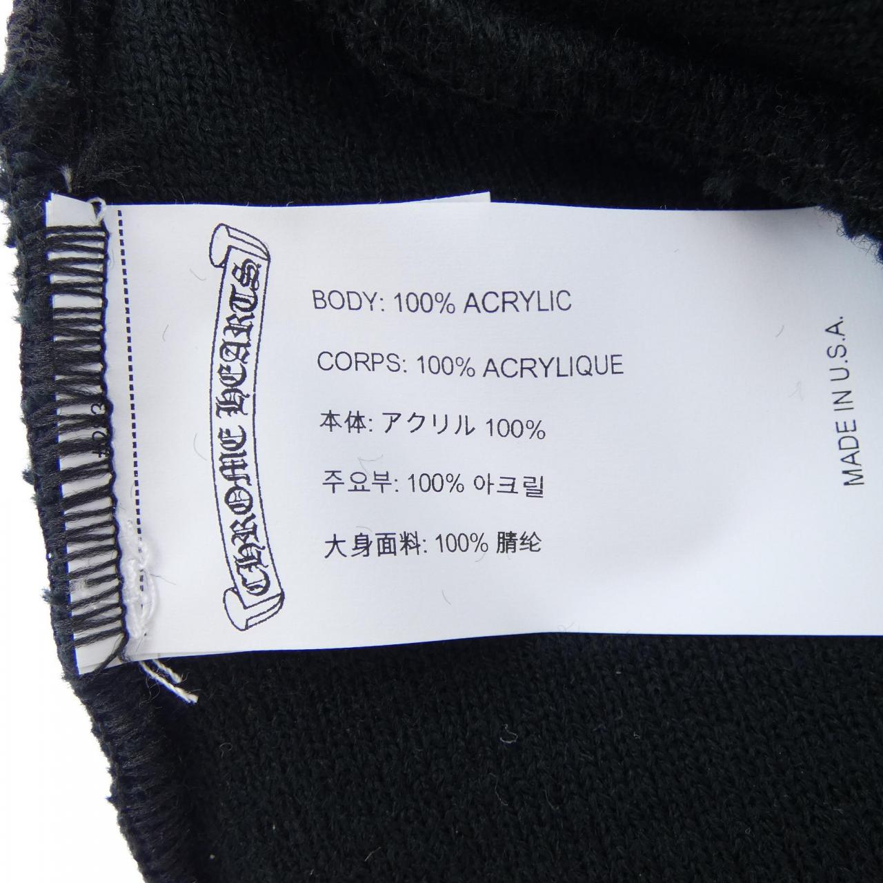 クロムハーツ CHROME HEARTS WATCH CAP CH刺繍 304053702******316 ニットキャップ