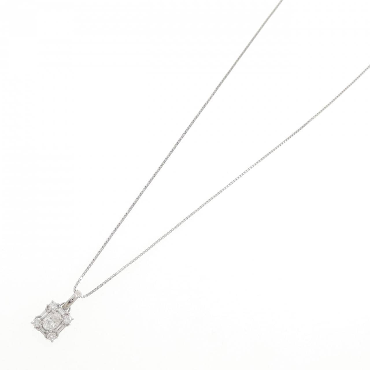 PT900/PT850 ダイヤモンド ネックレス 0.511CT