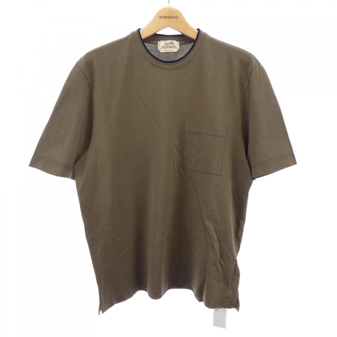 エルメス HERMES Tシャツ サドルステッチ 667830HA Tシャツ