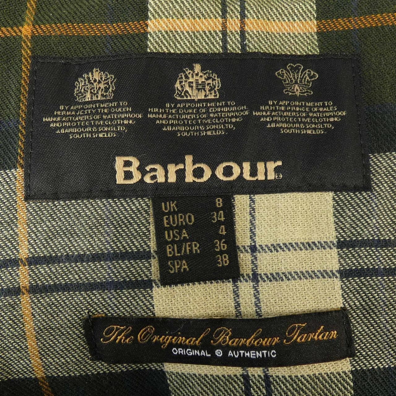 BARBOUR風衣