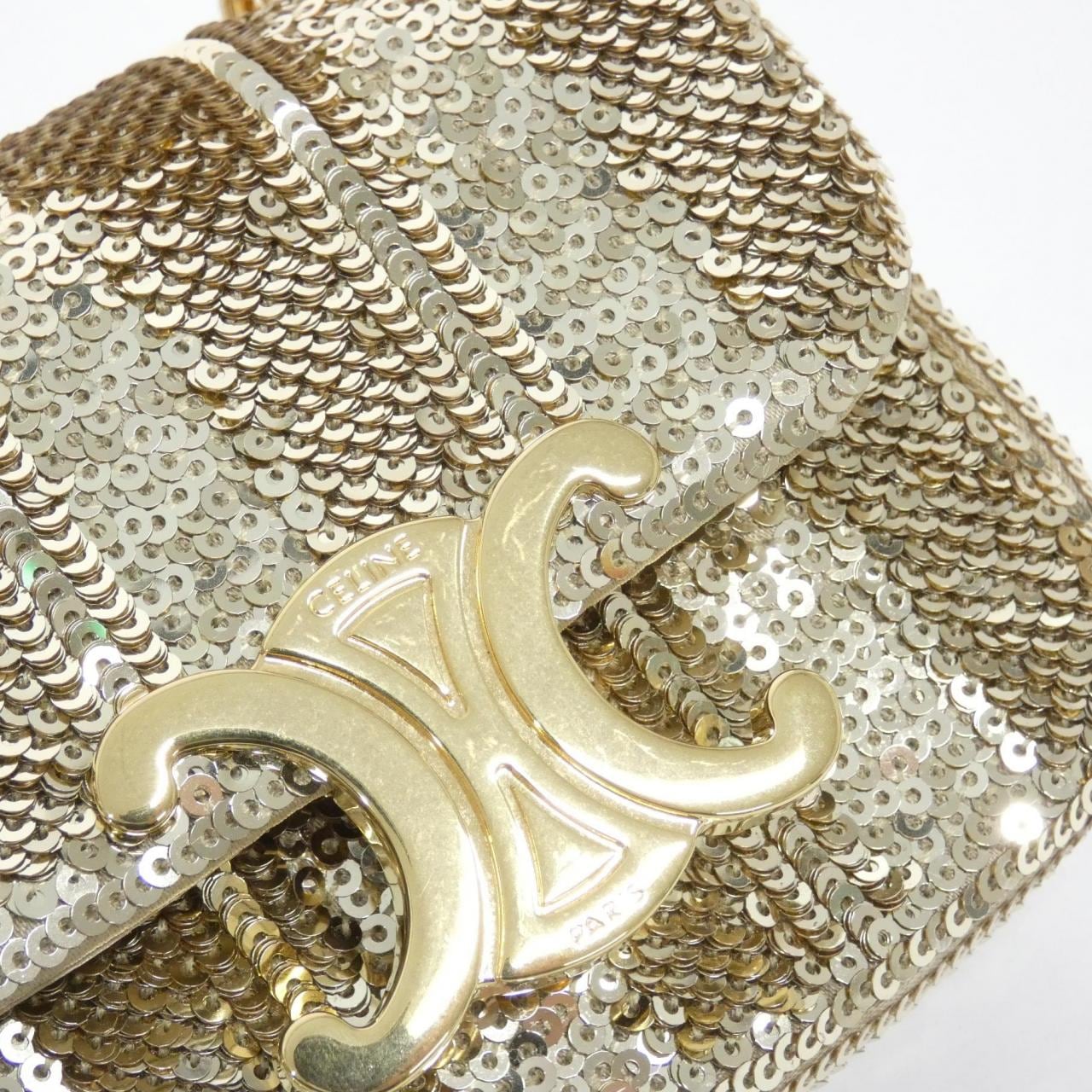 セリーヌ ミニ チェーン クロード 10L842FC4 バッグ