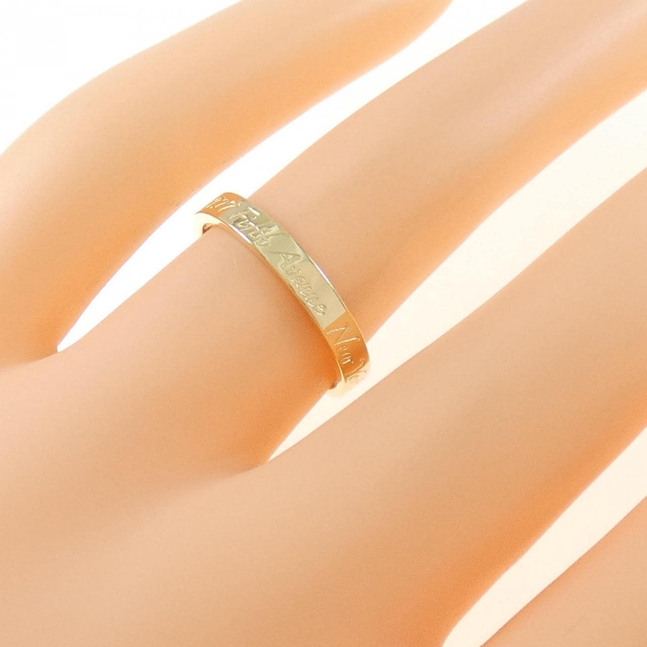 TIFFANY notes narrow ring