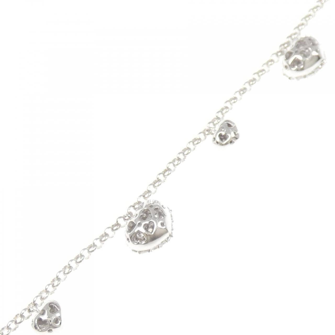ポンテヴェキオ ハート ダイヤモンド ブレスレット 1.15CT