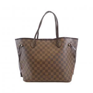 LOUIS VUITTON Damier Neverfull 中號包 N51105