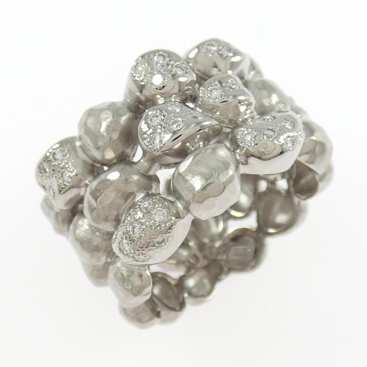 750WG ダイヤモンド リング