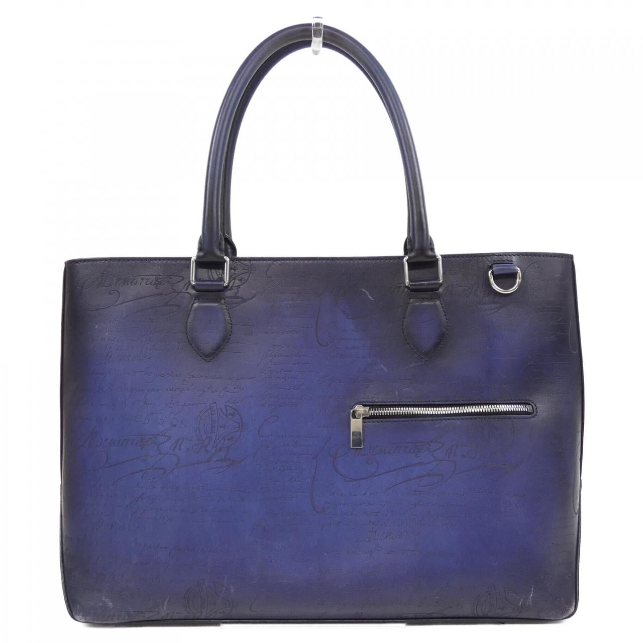 Berluti Toujou Scritto 皮革托特包