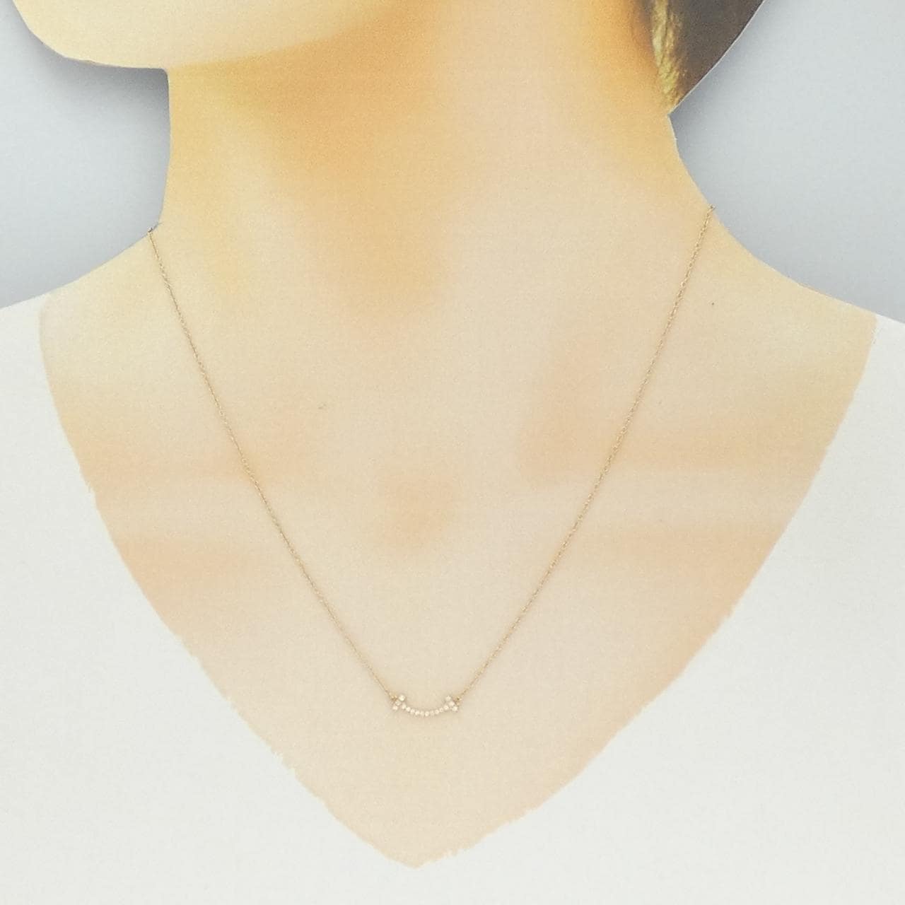 ティファニー Tスマイル ミニ ネックレス