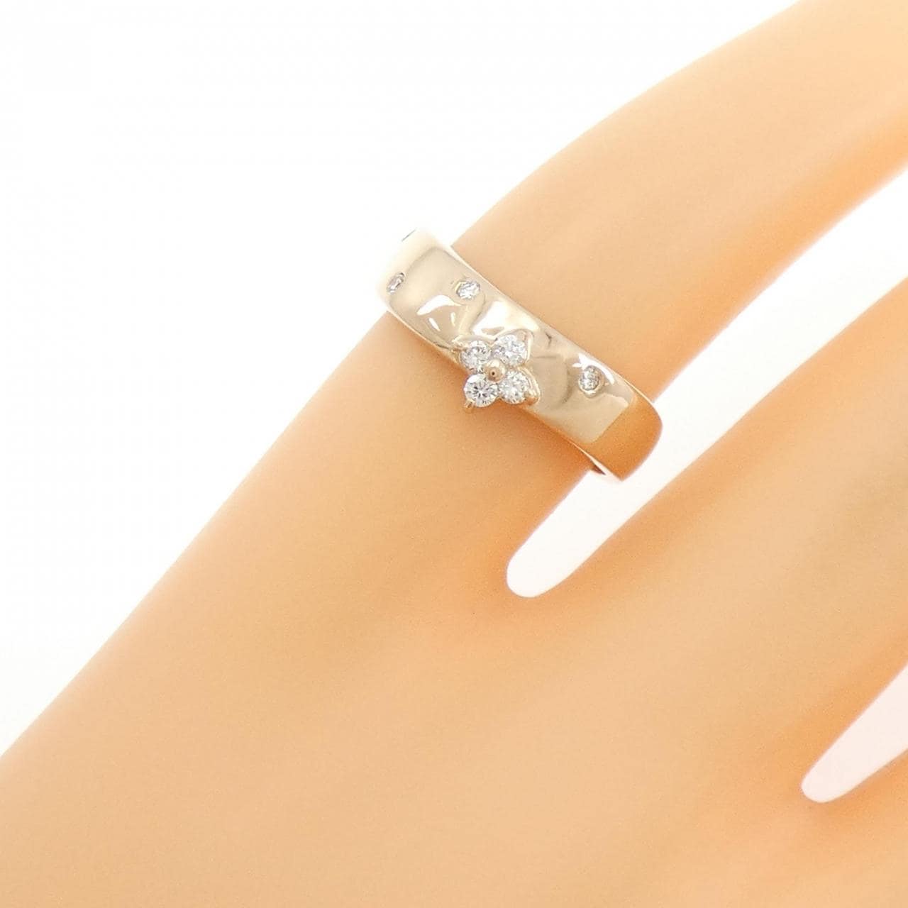 ヴァンドーム ダイヤモンド ピンキーリング