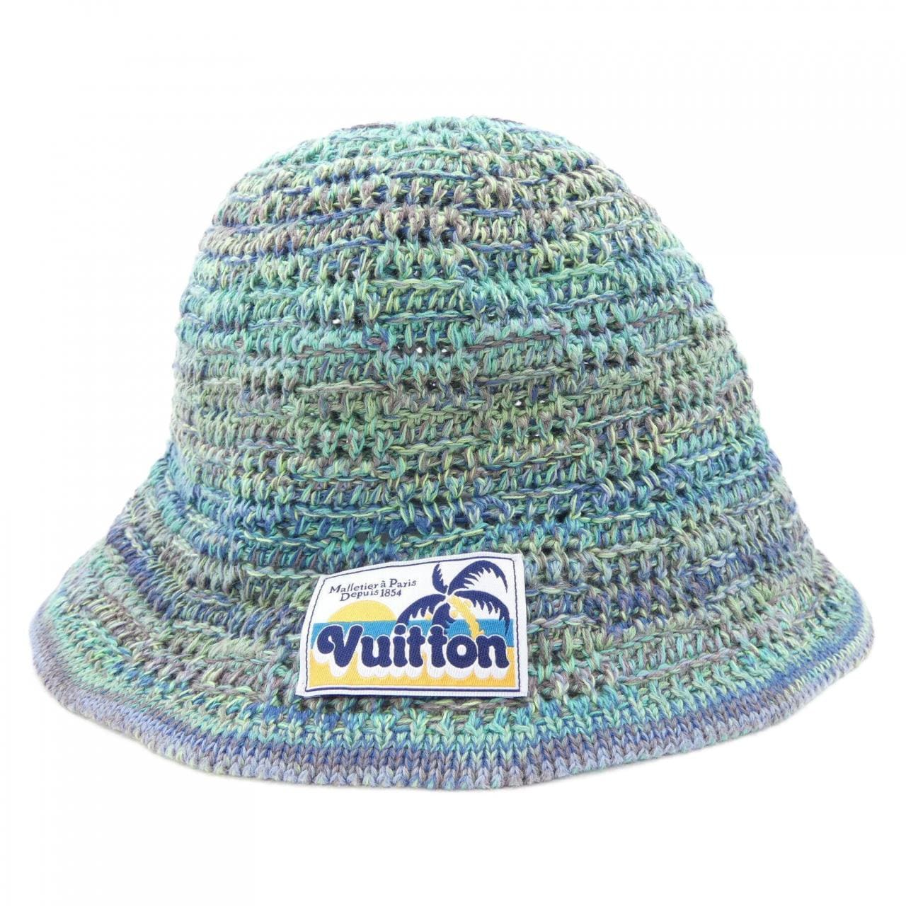 ルイヴィトン LOUIS VUITTON クロシェハット ダミエパームツリー M7557L ハット