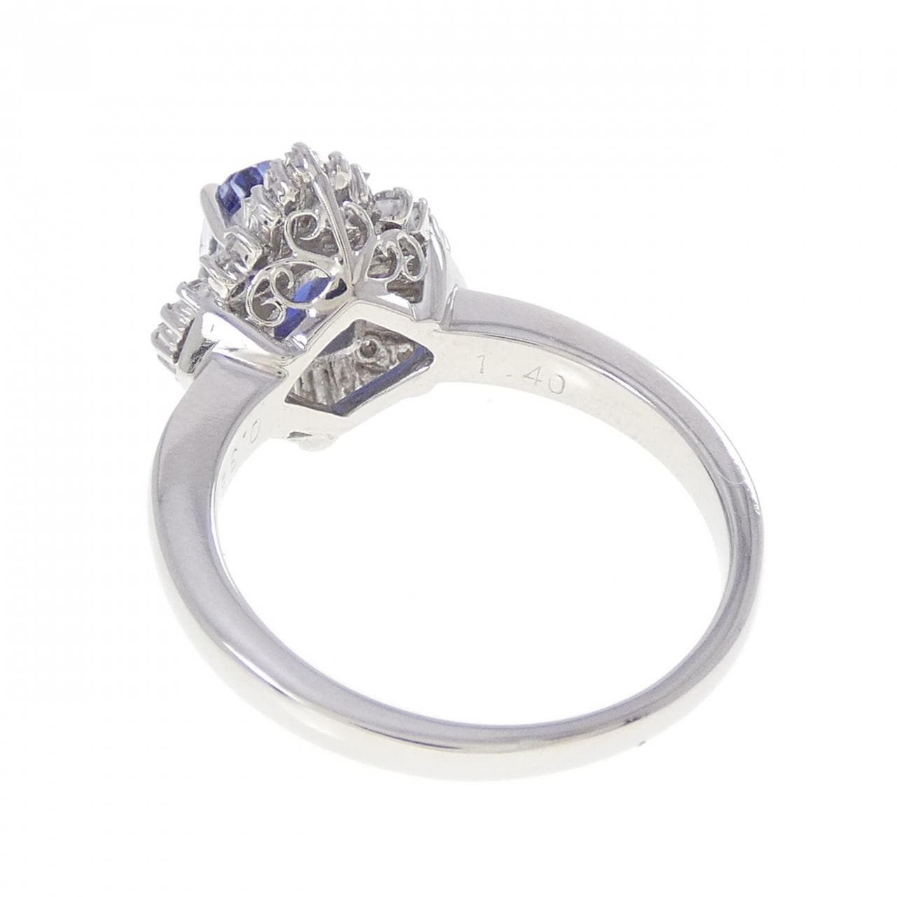 PT900 サファイヤ リング 1.40CT