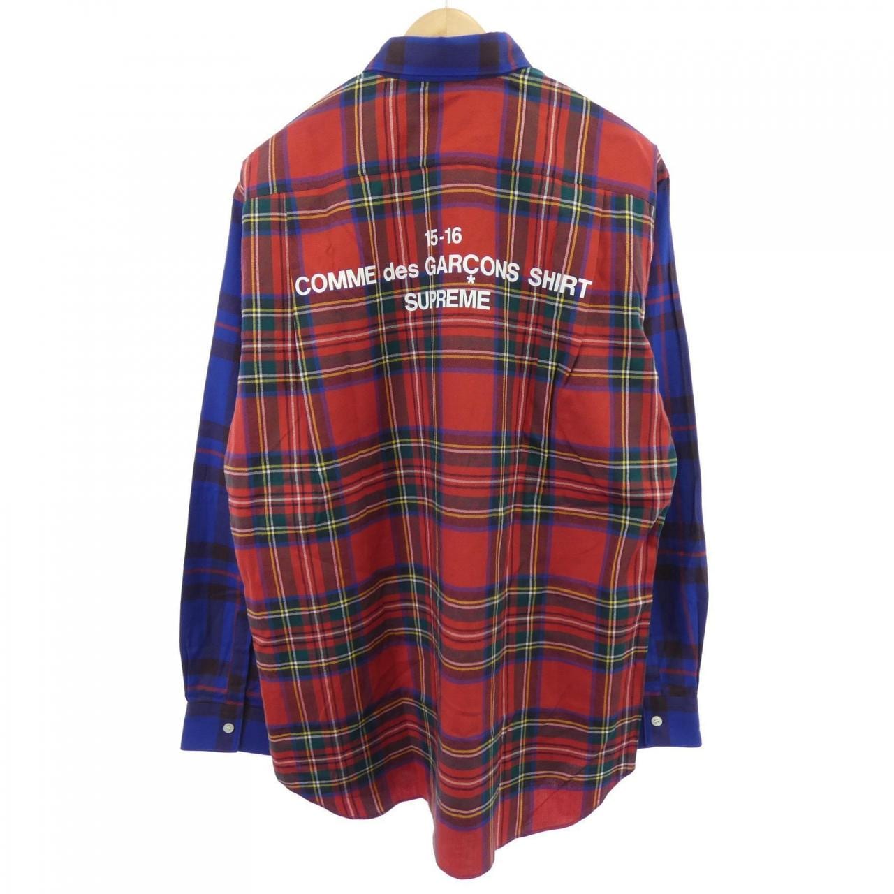 コムデギャルソンシャツ GARCONS SHIRT SUPREME S1FW15 シャツ